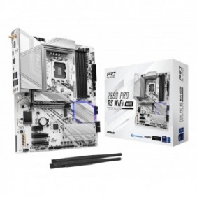 ASRock Z890 Pro RS WiFi White, Intel, LGA 1851 Socket V1, Intel Core Ultra Series 2, LGA 1851, DDR5-SDRAM, 256 Go