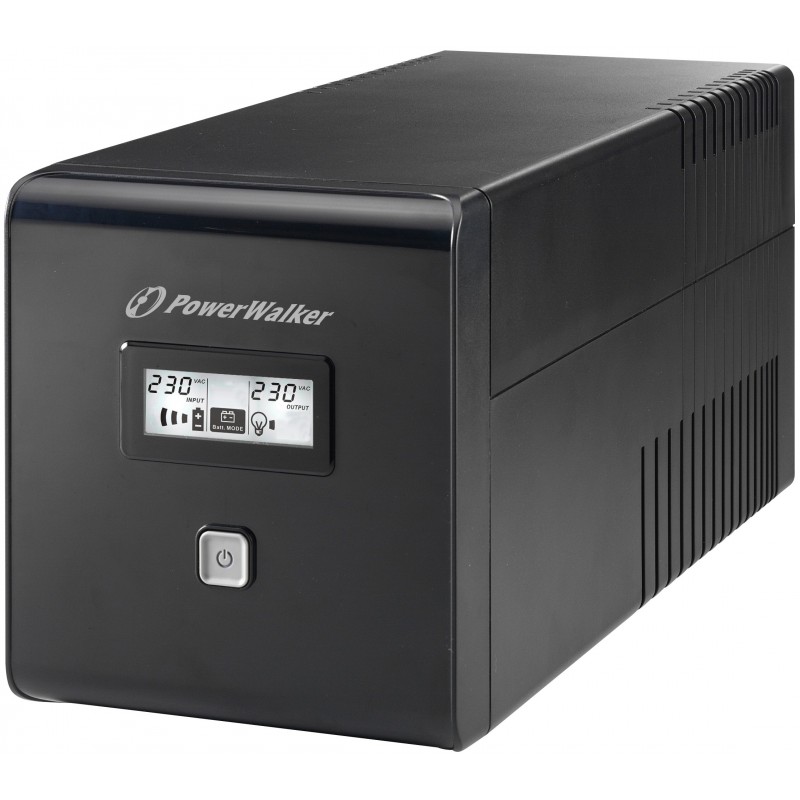 BlueWalker PowerWalker VI 1000 LCD, 1 kVA, 600 W, 160 V, 290 V, 5060 Hz, 220 V