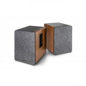 Wavemaster Base, 2-voies, 2.0 canaux, Avec fil &sans fil, 30 W, 50 - 22000 Hz, Gris, Bois