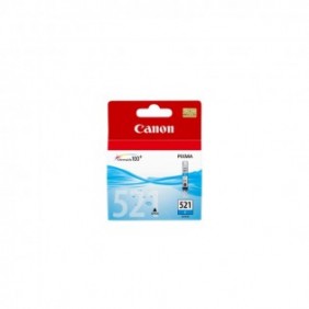 Canon Cartouche d'encre cyan CLI-521C, Cyan, 1 pièce