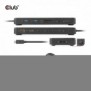 Club 3D CSV-1581, Station d'accueil, Thunderbolt 4, 140 W, 1000 Mbits, Noir, SD