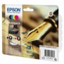 Epson Pen and crossword Multipack "Stylo à plume" 16XL - Encre DURABrite Ultra N,C,M,J, Rendement élevé , Noir, Cyan, Magenta, Jaune, Encre à pigments, Encre à pigments, 12,9 ml, 6,5 ml