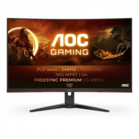 AOC G2 C32G2ZE, 80 cm 31.5", 1920 x 1080 pixels, Full HD, LED, 1 ms, Noir