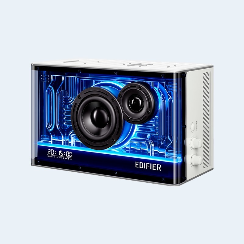 Edifier QD35, 2-voies, Avec fil &sans fil, 40 W, 60 - 40000 Hz, Blanc