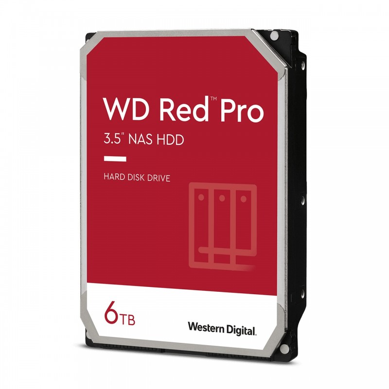 WD Red Pro , 6 To, 7200 trmin, 256 Mo, 3.5", SATA