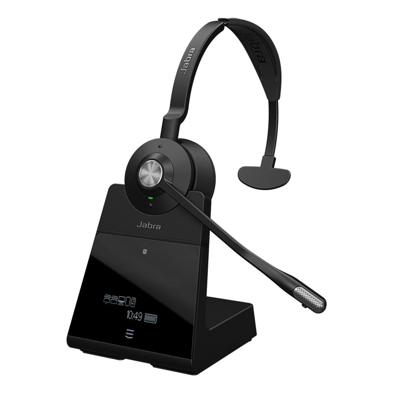 Jabra Engage 75 SE, Sans fil, BureauCentre d'appels, 40 - 16000 Hz, 64 g, Casque, Noir