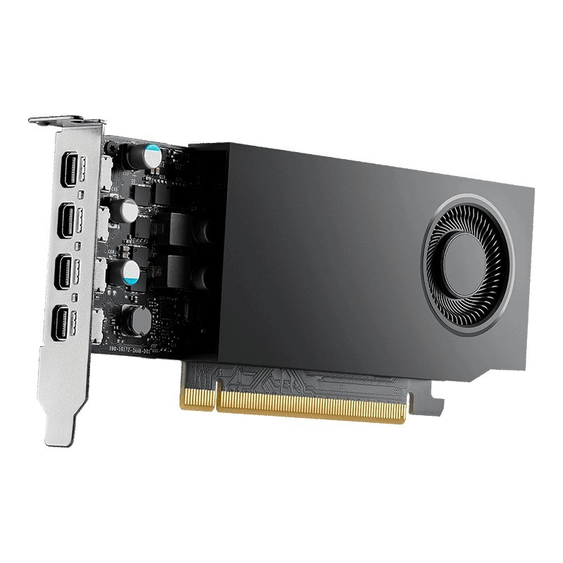 PNY VCNRTXA400-PL, RTX A400, 4 Go, GDDR6, 64 bit, 5120 x 2880 pixels, PCI Express x8 4.0
