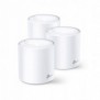 TP-LINK Deco X20 3-pack, Blanc, Interne, Système maillé, Énergie, FCC: 30 dBm, CE: 20 dBm 2.4 GHz, 23 dBm 5 GHz, Bi-bande 2,4 GHz  5 GHz