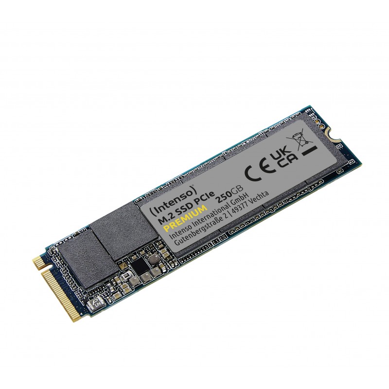 Intenso M.2 SSD PCIe Premium, 250 Go, M.2, 2100 Mos