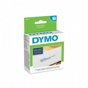 Dymo Étiquettes d’adresse LW - 28X89  1X130, Blanc, Imprimante d'étiquette adhésive, Papier, Permanent, Rectangle, LabelWriter