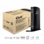 Club 3D USB3.2 Gen1 Type A or C Dual Display 4K60Hz Docking Station DisplayLink® Certified, Avec fil, USB 3.2 Gen 1 3.1 Gen 1 Type-A, 3,5 mm, USB Type-A, 10,100,1000 Mbits, Noir