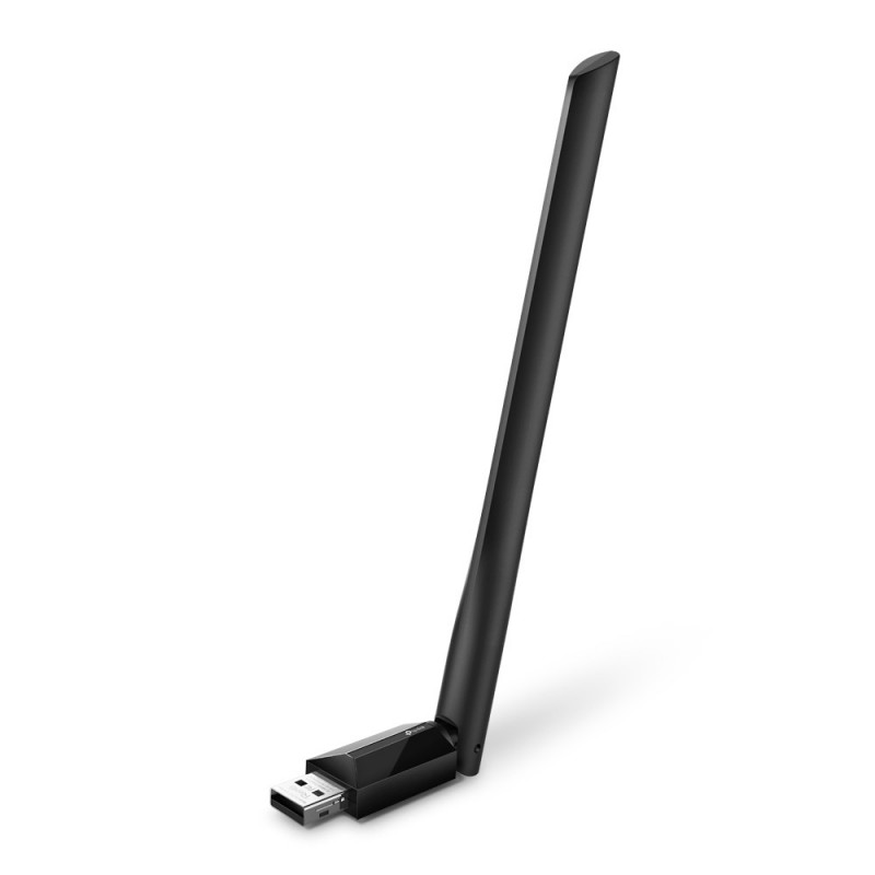 TP-LINK Archer T2U Plus, Interne, Avec fil, USB, WLAN, 600 Mbits, Noir
