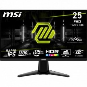MSI MAG 255XF, 62,2 cm 24.5", 1920 x 1080 pixels, Full HD, 0,5 ms, Noir