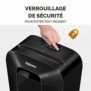 Fellowes Powershred LX70, Découpage en particules, 4x40 mm, 18 L, 3000 mmmin, 11 feuilles, P-4