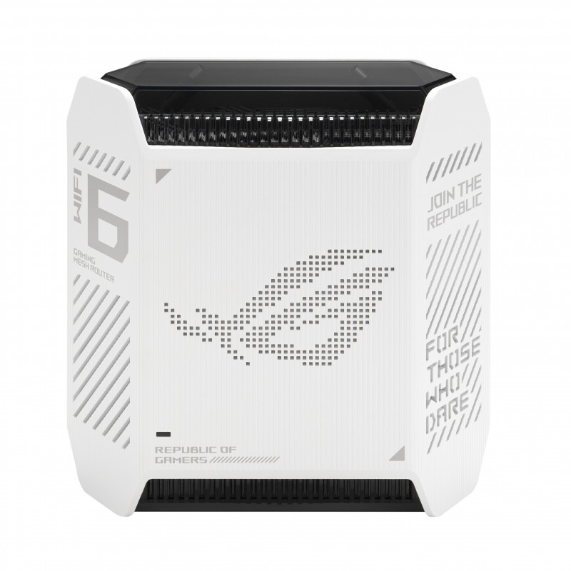 ASUS ROG Rapture GT6, Blanc, Interne, Routeur maillé, Énergie, 538,8 m², Tri-bande 2,4 GHz  5 GHz  5 GHz
