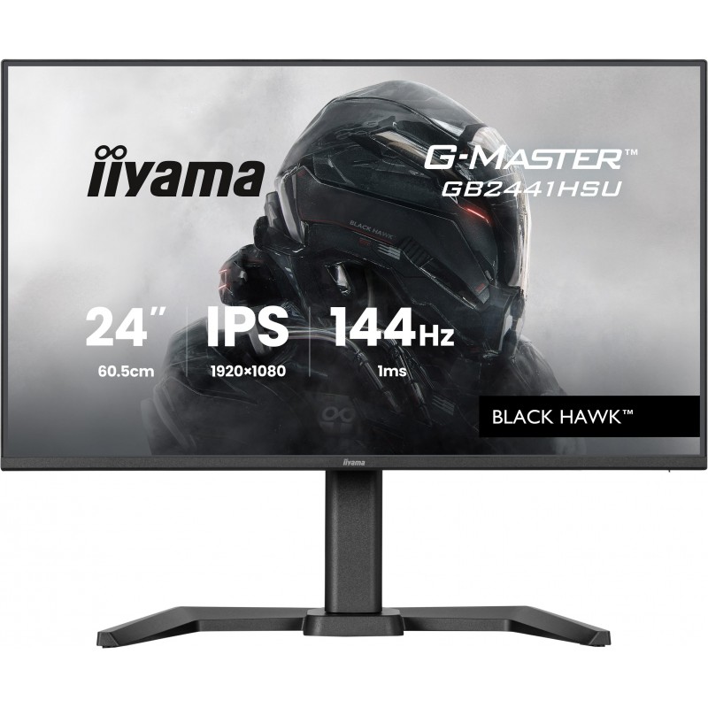 Iiyama G-MASTER GB2441HSU-B1, 60,5 cm 23.8", 1920 x 1080 pixels, Full HD, LED, Noir
