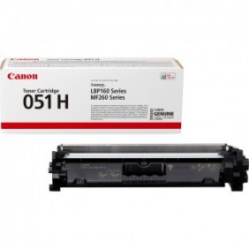 Canon Cartouche de toner haut rendement 051H, noir, 4100 pages, Noir, 1 pièce