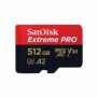 SanDisk Extreme PRO, 512 Go, MicroSDXC, Classe 10, UHS-I, 200 Mos, 140 Mos