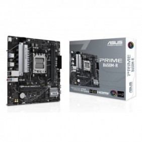 ASUS PRIME B650M-R, AMD, Emplacement AM5, AMD Ryzen 8000 Series, AMD Ryzen 7000 Series, Emplacement AM5, DDR5-SDRAM, 96 Go