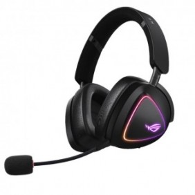 ASUS ROG DELTA II, Avec fil &sans fil, Gaming, 20 - 20000 Hz, 315 g, Casque, Noir