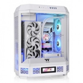 Thermaltake CA-1Z1-00M6WN-00, Midi Tower, PC, Blanc, ATX, micro ATX, Mini-ITX, SPCC, Verre trempé, Jouer
