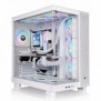 Thermaltake View 380 XL TG ARGB, Midi Tower, PC, Blanc, ATX, micro ATX, Mini-ITX, SPCC, Verre trempé, Jouer