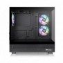 Thermaltake View 270 Plus TG ARGB, Midi Tower, PC, Noir, ATX, EATX, micro ATX, Mini-ITX, SPCC, Verre trempé, Gaming