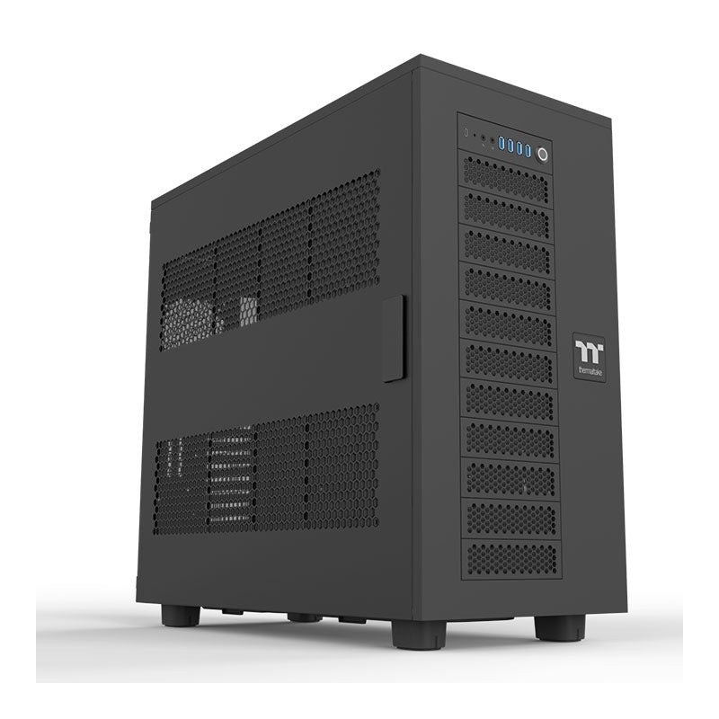 Thermaltake AX700, Tower, PC, Noir, ATX, EATX, micro ATX, Mini-ITX, SSI CEB, SSI EEB, XL-ATX, SPCC, Acier, 19 cm