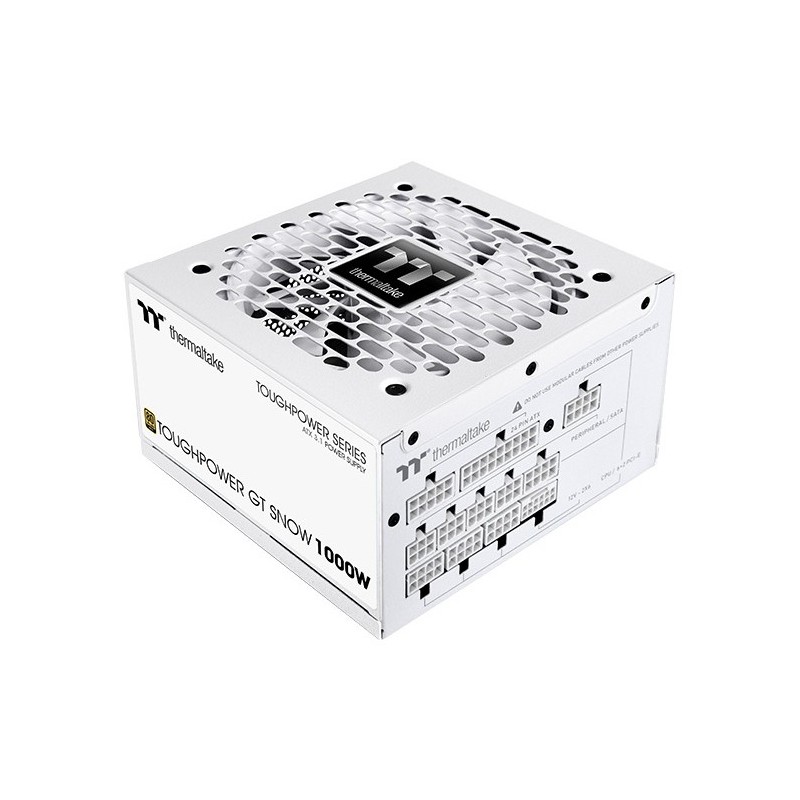 Thermaltake Toughpower GT Snow 1000W, 1000 W, 100 - 240 V, 5060 Hz, 15 - 10 A, Actif, 100 W