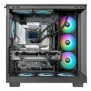 Thermaltake LA360-S ARGB, Kit de refroidissement du liquide, 12 cm, 600 trmin, 2500 trmin, Noir