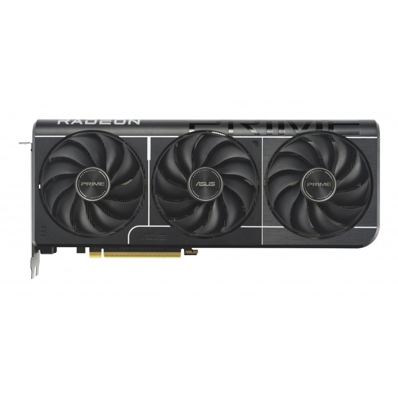ASUS Prime Radeon RX 9060 XT O16G, Radeon RX 9060 XT, 16 Go, GDDR6, 128 bit, 7680 x 4320 pixels, PCI Express 5.0