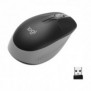 Logitech M190, Ambidextre, Optique, RF sans fil, 1000 DPI, Gris