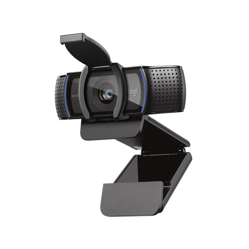 Logitech C920e HD 1080p Webcam, 1920 x 1080 pixels, Full HD, 30 ips, 1280x720@30fps, 1920x1080@30fps, 720p, 1080p, Pop-up