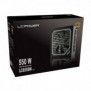 LC-Power LC6550M V2.31, 550 W, 110 - 240 V, 47 - 60 Hz, 8 A, Actif, 100 W