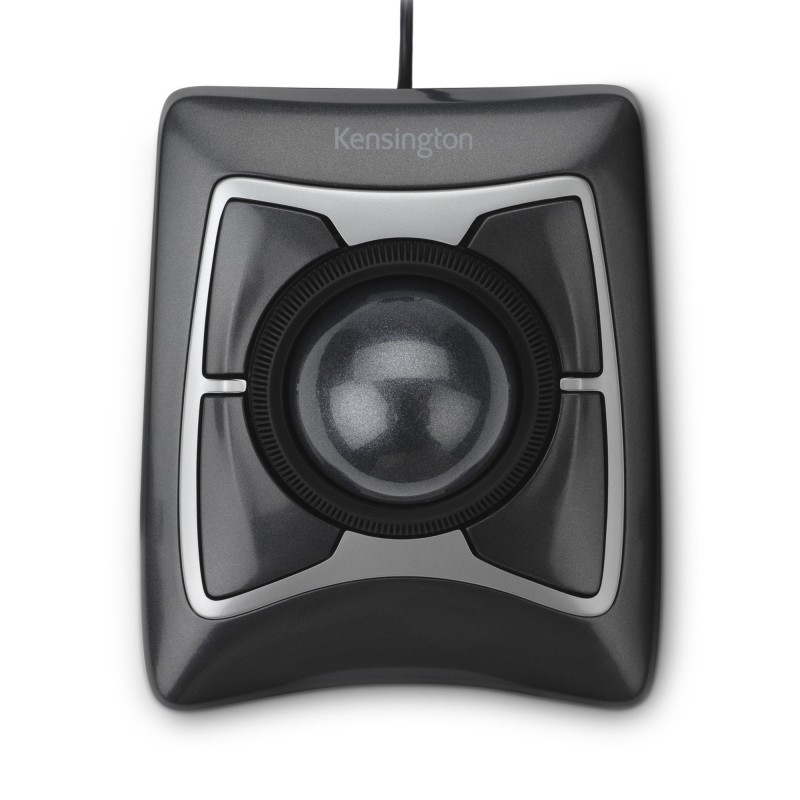 Kensington Trackball filaire Expert Mouse, Ambidextre, Trackball, USB Type-A, 400 DPI, Noir