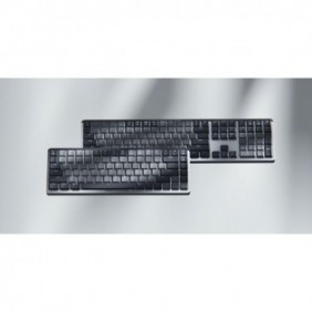 Logitech Master 920-010757, Sans fil, RF sans fil + Bluetooth, Clavier mécanique, QWERTY, LED, Graphite