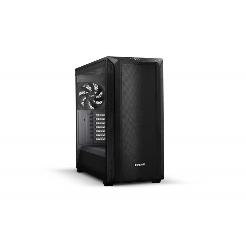 Be Quiet! Shadow Base 800 Noir | Boîtier PC vitré, Mini ITX  Micro ATX  ATX  E-ATX, 3 ventilateurs Pure Wings 3 140 mm PWM, Midi Tower, PC, Noir, ATX, EATX, micro ATX, Mini-ITX, Acrylonitrile-Butadiène-Styrène , Acier, Verre trempé, 18 cm