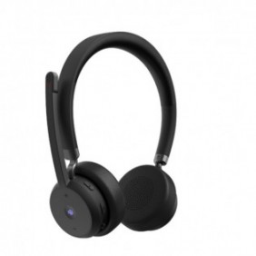 Lenovo Wireless VoIP Headset, Sans fil, BureauCentre d'appels, 20 - 20000 Hz, 140 g, Casque, Noir