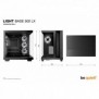 Be Quiet! Light Base 500 Noir | Boîtier PC ARGB vitré, Mini ITX  Micro ATX  ATX, 4 ventilateurs Light Wings LX 120 mm, Midi Tower, PC, Noir, ATX, micro ATX, Mini-ITX, Acrylonitrile-Butadiène-Styrène , Verre, Acier, Gaming