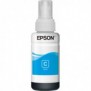 Epson 664 Ecotank Cyan ink bottle, Cyan, Epson, EcoTank L555 EcoTank L355 EcoTank ET-4550 EcoTank ET-4500 EcoTank ET-3600 EcoTank ET-2650 EcoTank..., Gris, 70 ml, Indonésie