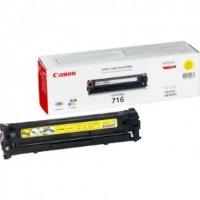 Canon 716 Y, 1500 pages, Jaune, 1 pièce