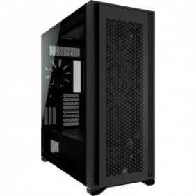 Corsair 7000D Airflow, Full Tower, PC, Noir, ATX, EATX, micro ATX, Mini-ITX, Plastique, Acier, Verre trempé, Jouer