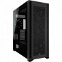 Corsair 7000D Airflow, Full Tower, PC, Noir, ATX, EATX, micro ATX, Mini-ITX, Plastique, Acier, Verre trempé, Jouer