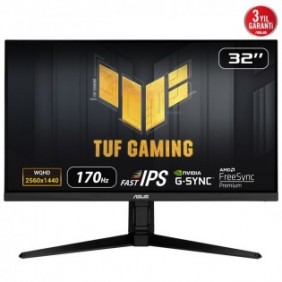 ASUS TUF Gaming VG32AQL1A, 80 cm 31.5", 2560 x 1440 pixels, Wide Quad HD, LED, 1 ms, Noir