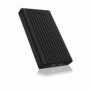 ICY BOX IB-2817MCL-C31, Enceinte ssd, M.2, PCI Express, 10 Gbits, Connectivité USB, Noir