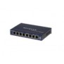 Netgear GS108, Non-géré, Full duplex, Connexion Ethernet, supportant l'alimentation via ce port