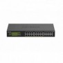 Netgear GS324P - Non-géré - Gigabit Ethernet 101001000 - Full duplex - Connexion Ethernet - supportant l'alimentation via ce port  - Grille de montage - 1U