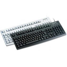 Cherry Comfort keyboard USB, black, FR, Avec fil, USB, Noir