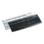 Cherry G83-6104, Taille réelle 100 %, Avec fil, USB, QWERTY, Noir
