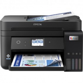 Epson EcoTank ET-4850, Jet d'encre, Impression couleur, 4800 x 1200 DPI, A4, Impression directe, Noir
